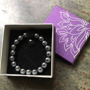 Hematite Stretch Bracelet 10mm - Healing